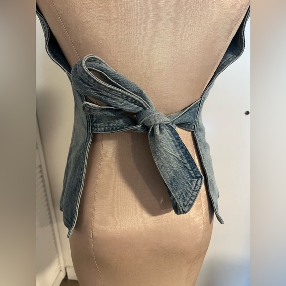 Denim Zara top - Picture 3 of 6